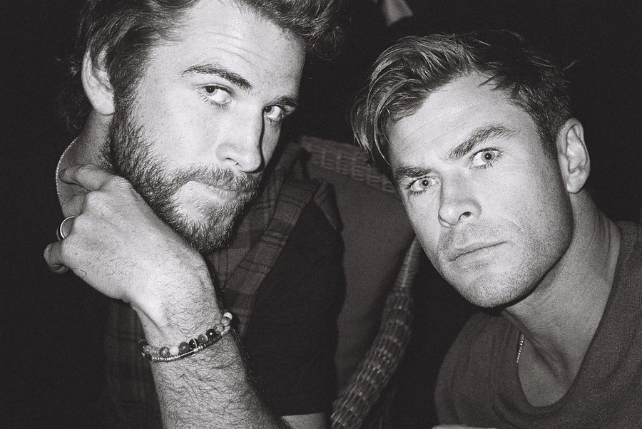 Liam Hemsworth, Chris Hemsworth